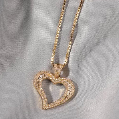 Wayda My Heart Necklace - Gold