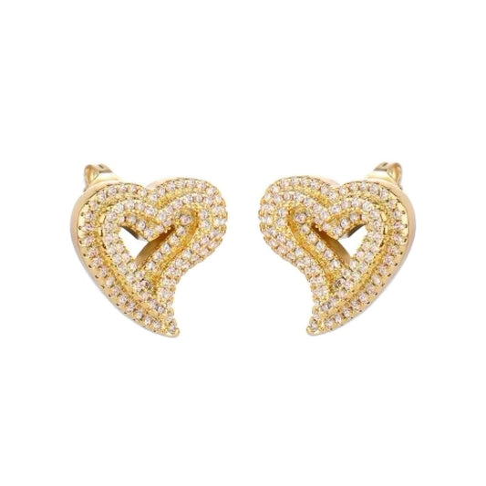 Wayda My Heart Earrings - Gold