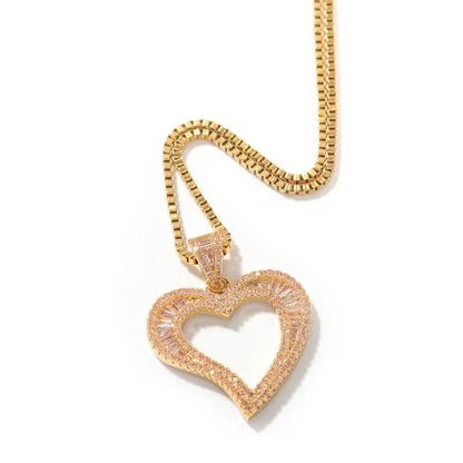 Wayda My Heart Necklace - Gold